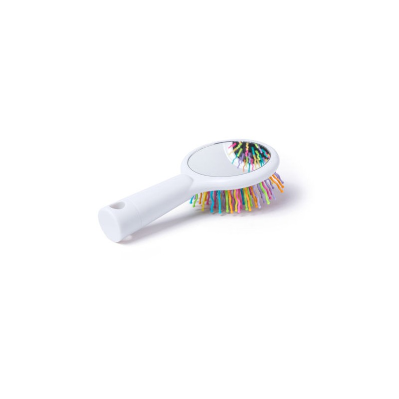 Spazzola per capelli con specchio