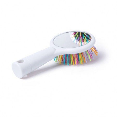 Spazzola per capelli con specchio